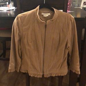 Cropped corduroy jacket